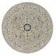 preview thumbnail 5 of 11, SAFAVIEH Handmade Heritage Mhairi Traditional Wool Rug 6' Round - Ivory/Blue - Round