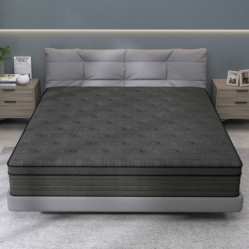 8" Medium Memory Foam Hybrid Mattress with Pocket Springs - Twin