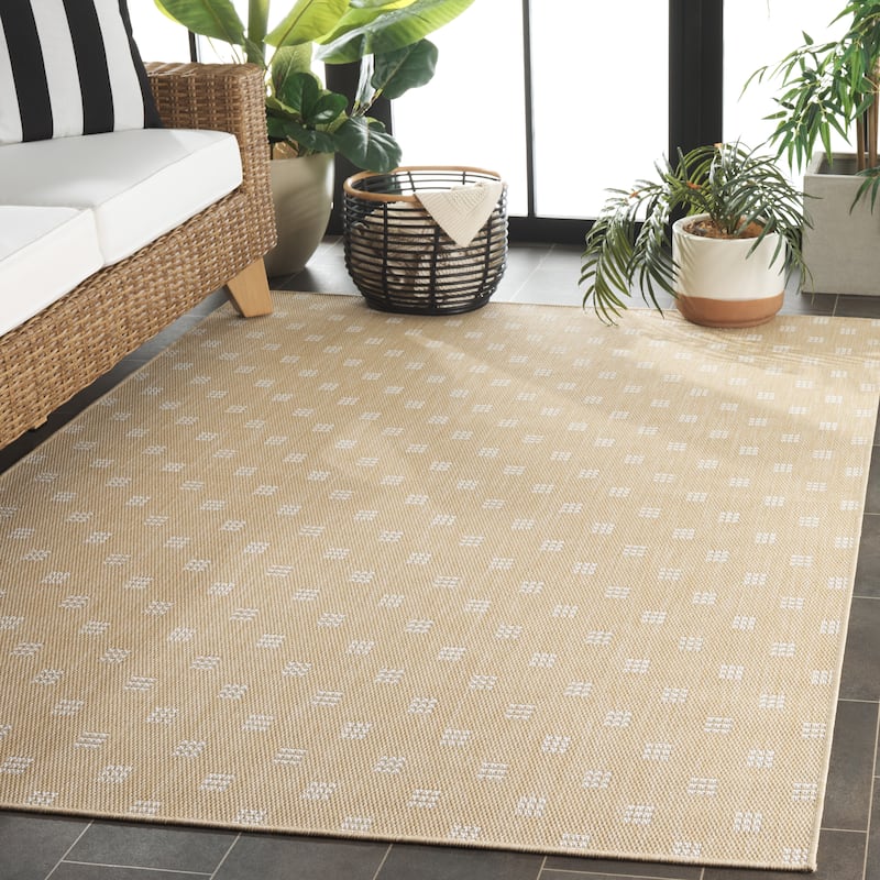 SAFAVIEH Terrace Soazig Indoor/Outdoor Washable Backyard Patio Rug