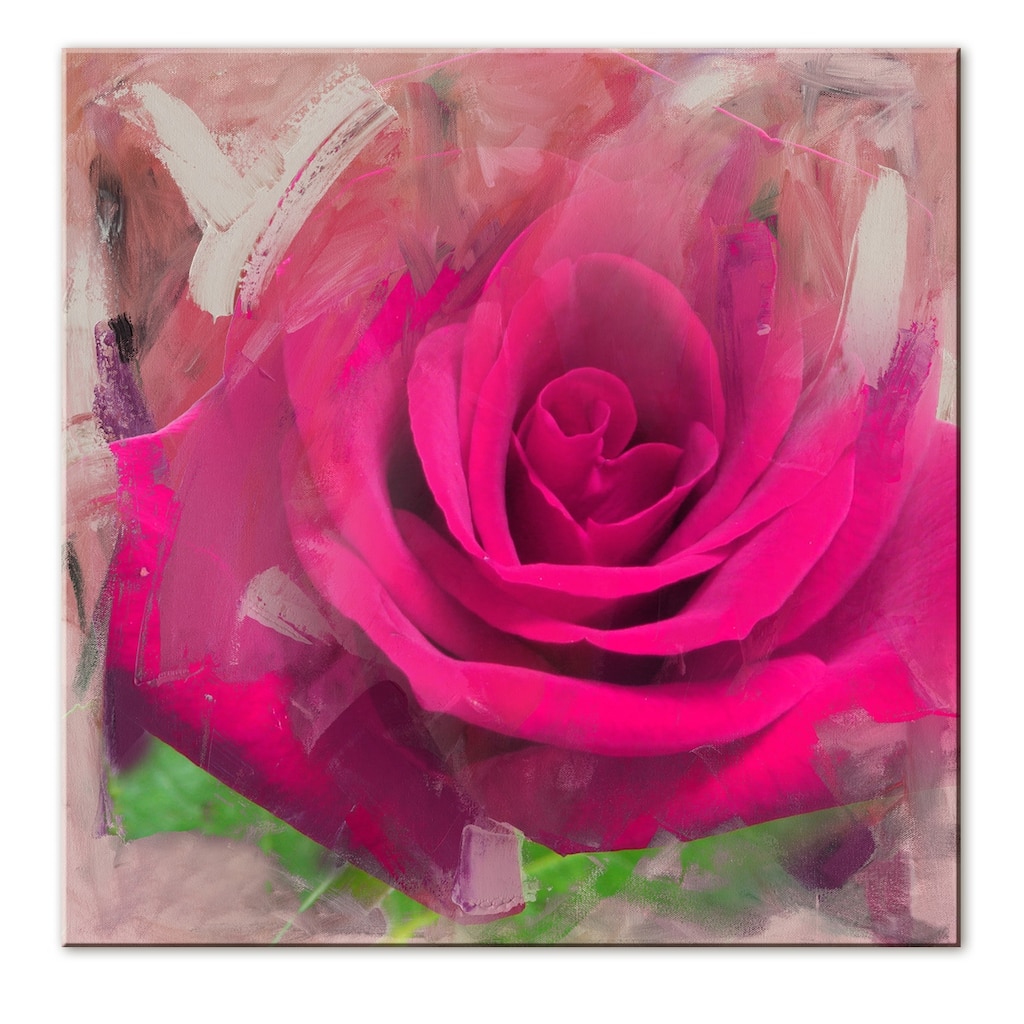 Ready2HangArt 'Painted Petals XL' Floral Canvas Wall Art