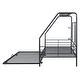 preview thumbnail 17 of 19, Twin Size Metal House Bed with Trundle
