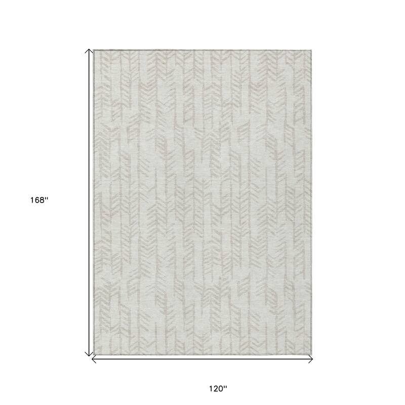 HomeRoots Tribal Transitional Rectangle Outdoor Rug