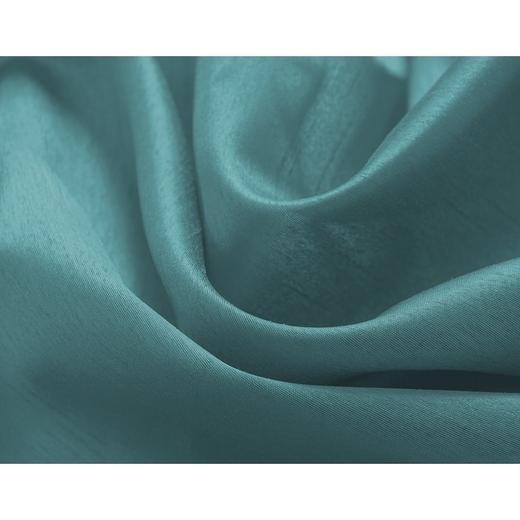 Nancy Faux Silk Grommet Window Curtain Panel - 84 or 95 inch