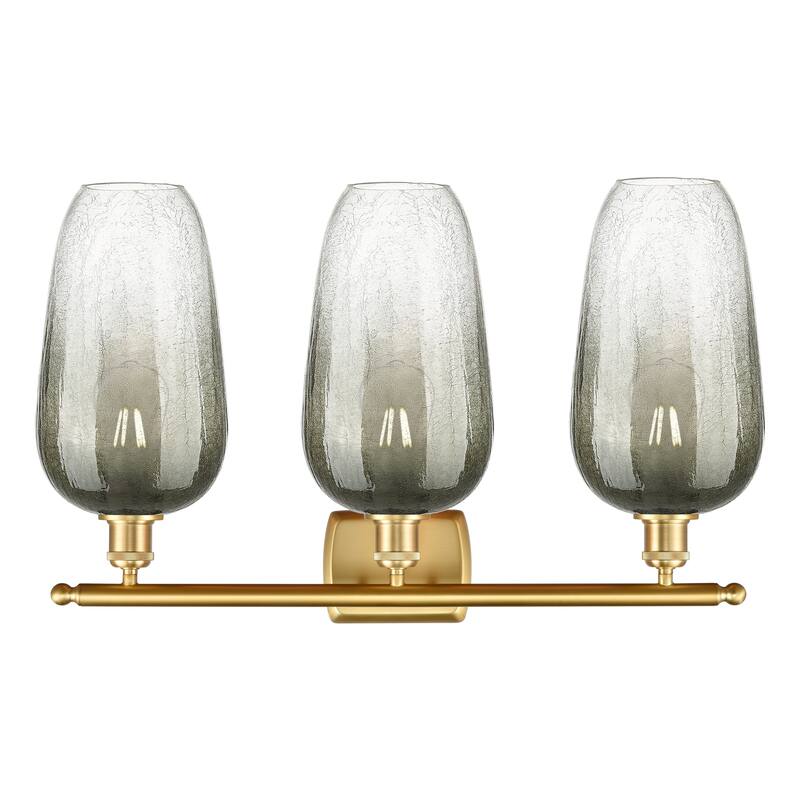 Innovations Lighting Endless Possibilities Ballston - Brookhaven Flute - 3 Light 27" Bath Vanity Light