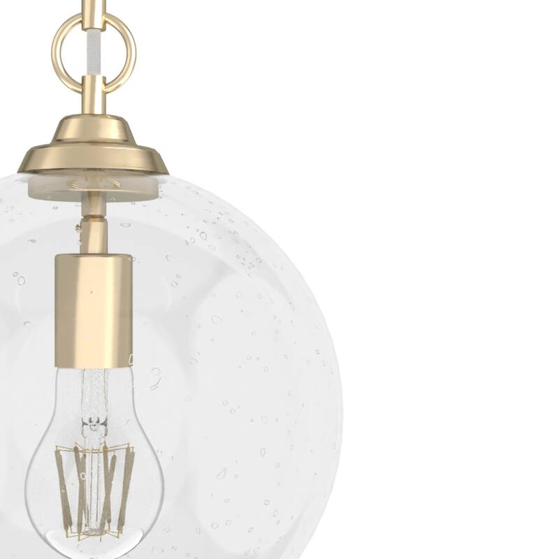 Hunter High Oaks 10-inch 1-Light Pendant - Kitchen Island, Dining Room, Entry - Contemporary, Transitional
