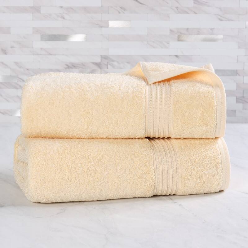 Superior Heritage Egyptian Cotton Absorbent Bath Sheet Set of 2