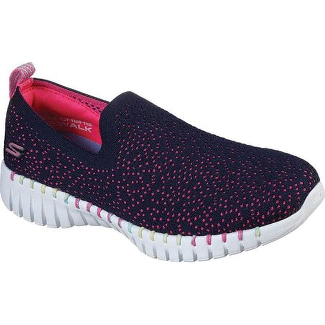 skechers go walk pink