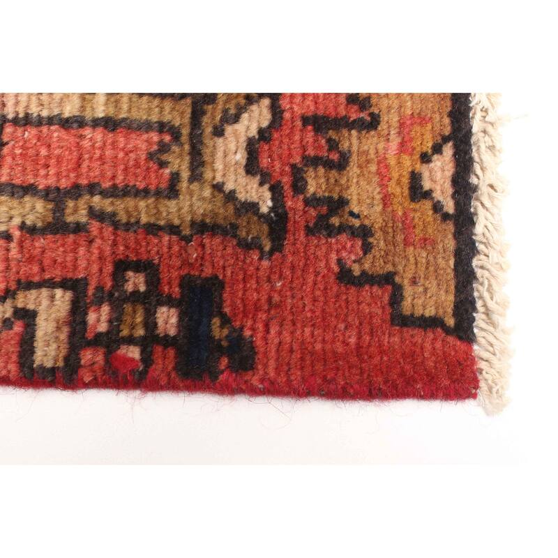 ECARPETGALLERY Hand-knotted Andelz Dark Brown Wool Rug - 4'2 x 6'3