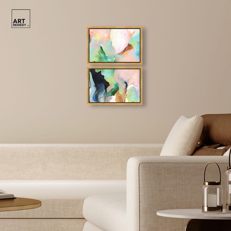 The Dreamer part II Canvas Set of 2 by Art Remedy