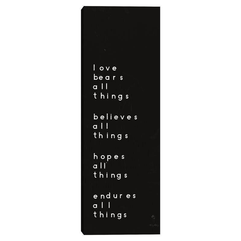 Words of Encouragement Canvas Art Print