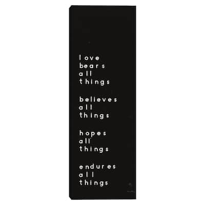 Words of Encouragement Canvas Art Print