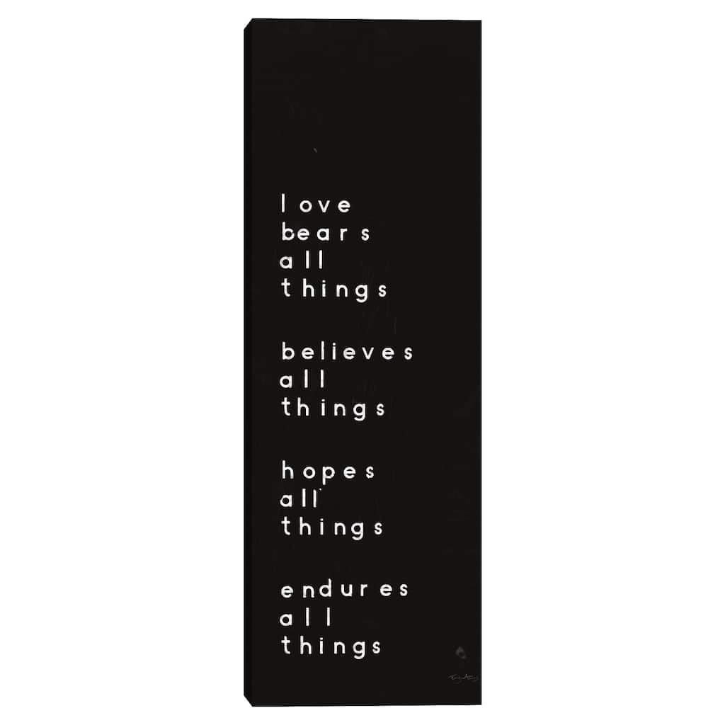 Words of Encouragement Canvas Art Print