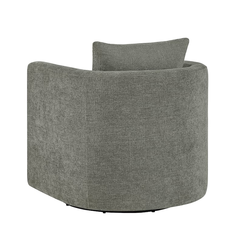 Sylvani Swivel Barrel Chair by Greyson Living