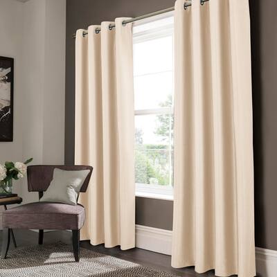 Lydia Matte Embossed Blackout Grommet Panel 95" - (1x) 52 x 95 in.
