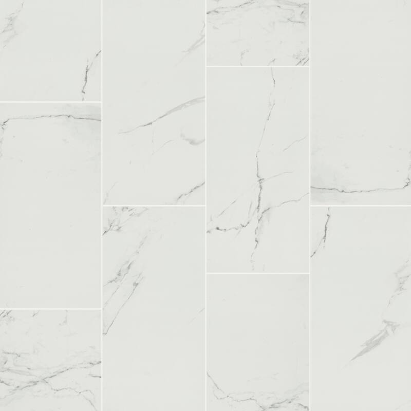 Ackland AKNPTCHI12X24P-PL Chiara - 12" x 24" Porcelain Solid Floor and