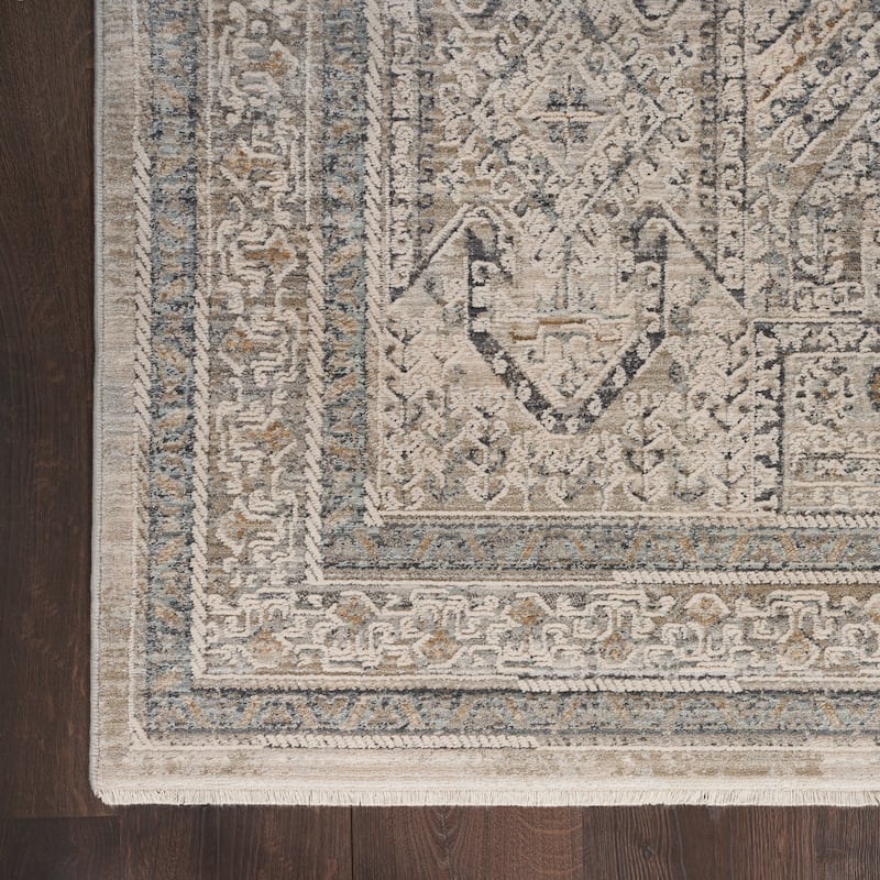 Nourison Nyle Vintage Persian Medallion Boho Area Rug
