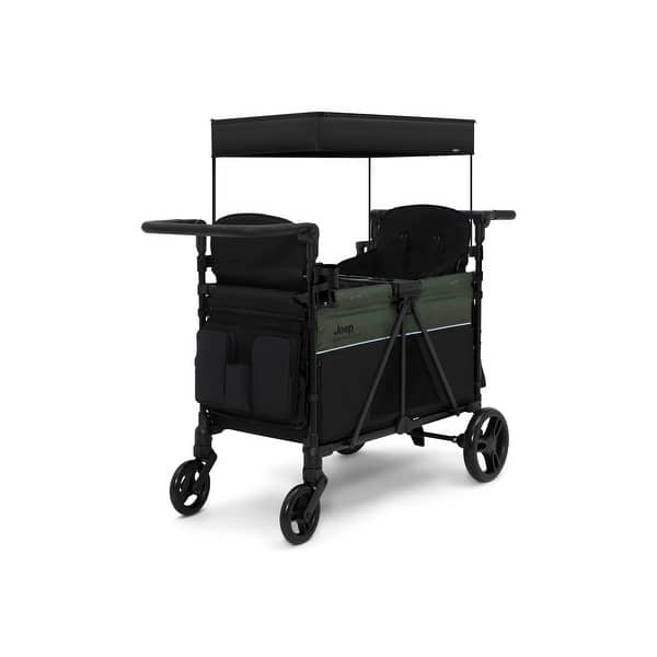 slide 2 of 5, Aries Stroller Wagon by Delta Children