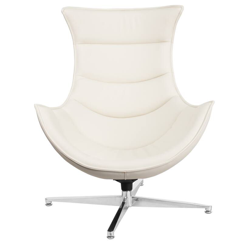 Home Office Swivel Cocoon Chair - Living Room Accent Chair