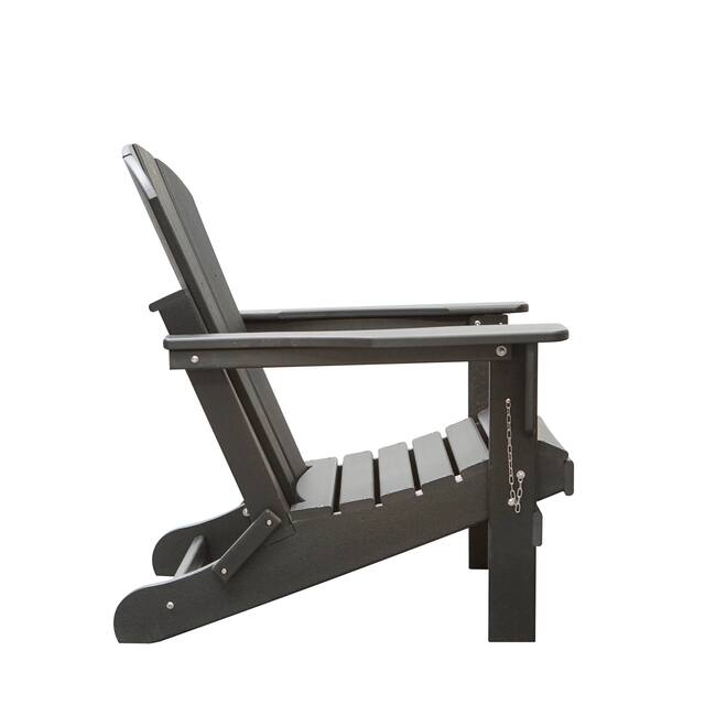 Laguna Outdoor Eco-Friendly Poly Folding Adirondack Chair (Set of 2)