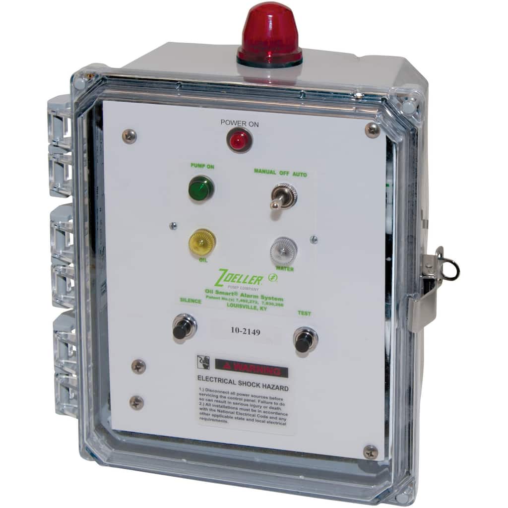 Zoeller 10-2149 Oil Smart Simplex Control Panel