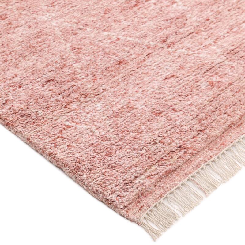 Overton Handmade Shaggy Boho Moroccan Area Rug
