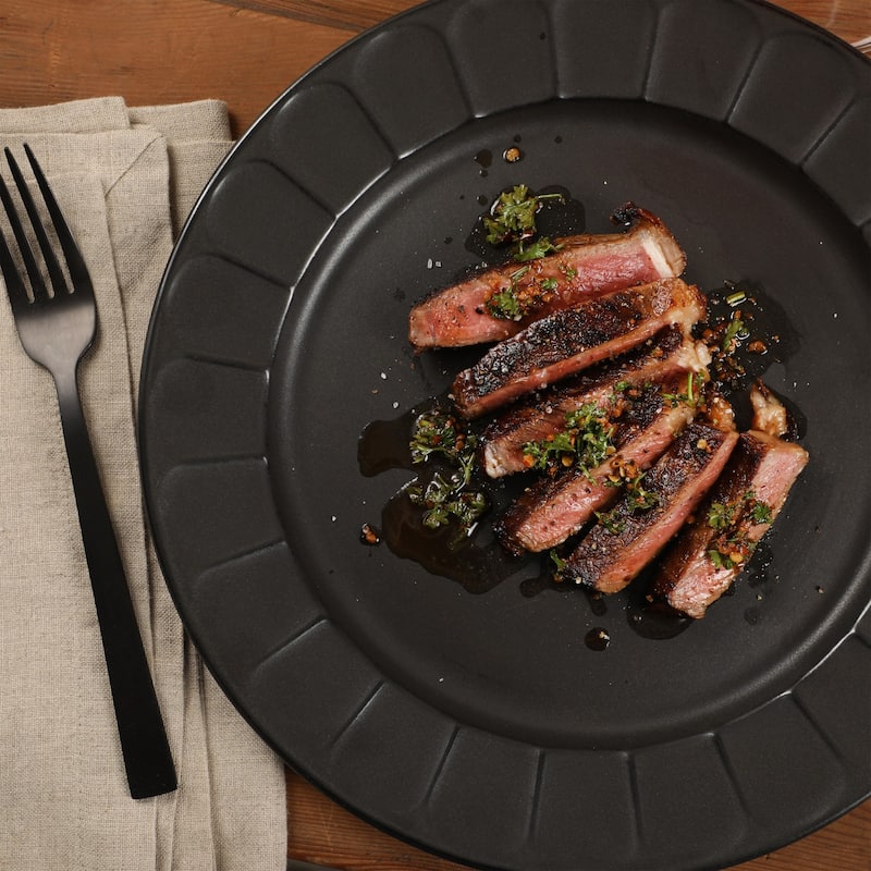 Gibson Elite Winchester Way 12-Piece Embossed Stoneware Dinnerware Set - Reactive, Durable Lightweight- Plates & Bowls Set