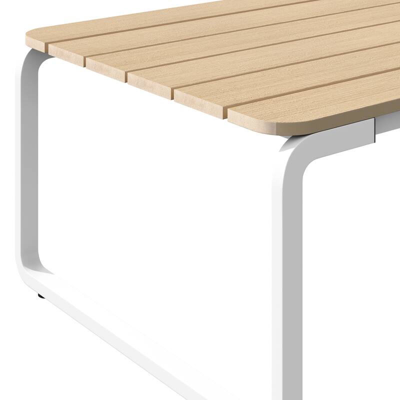 Corvus Akrotiri Outdoor Slatted Top Coffee Table