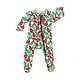 preview thumbnail 7 of 24, Organic Holiday Lights Family Pajamas 0-3 months