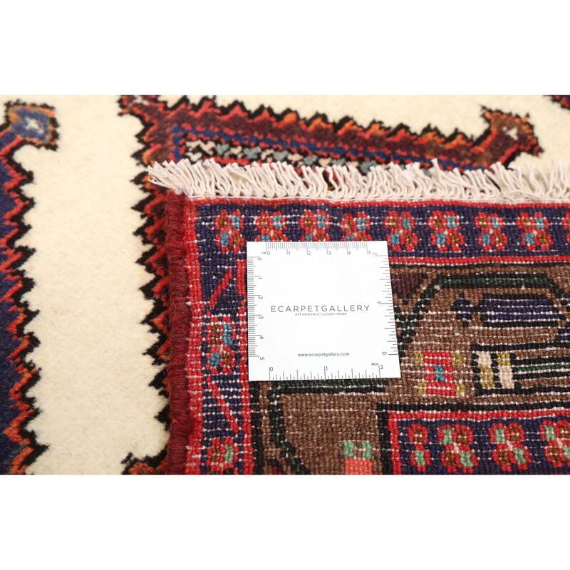 ECARPETGALLERY Hand-knotted Konya Anatolian Cream Wool Rug - 2'7 x 9'4