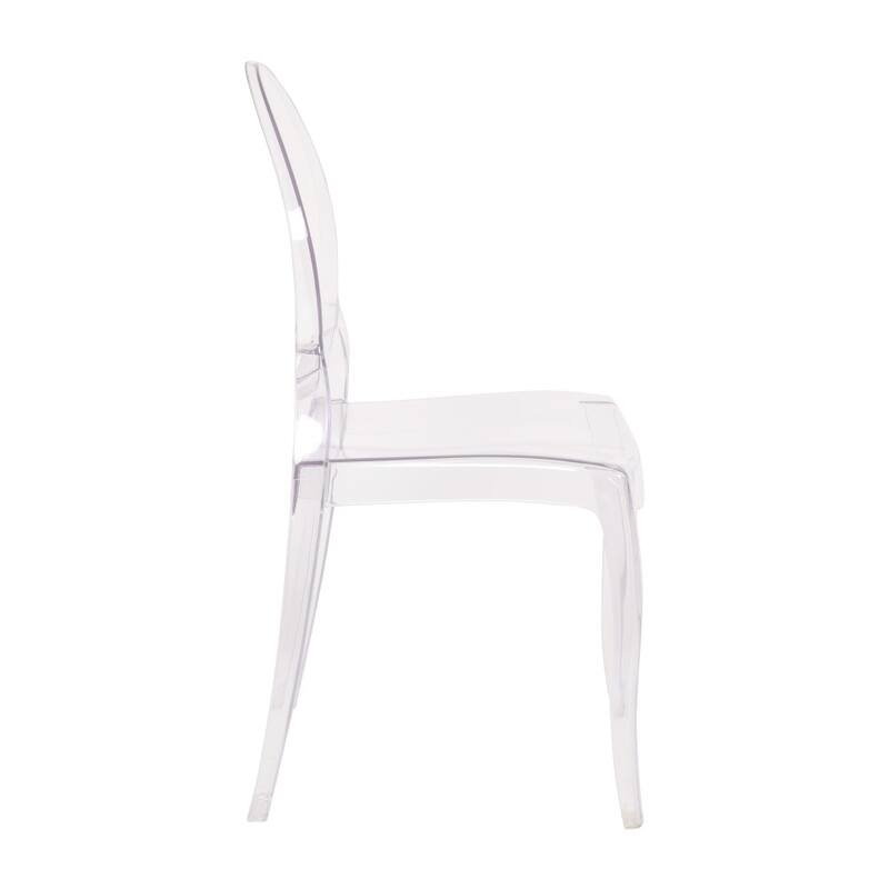 Set of 4 Extra Wide Resin All-Weather Banquet Chairs - 20.5"D x 17"W x 37.25"H