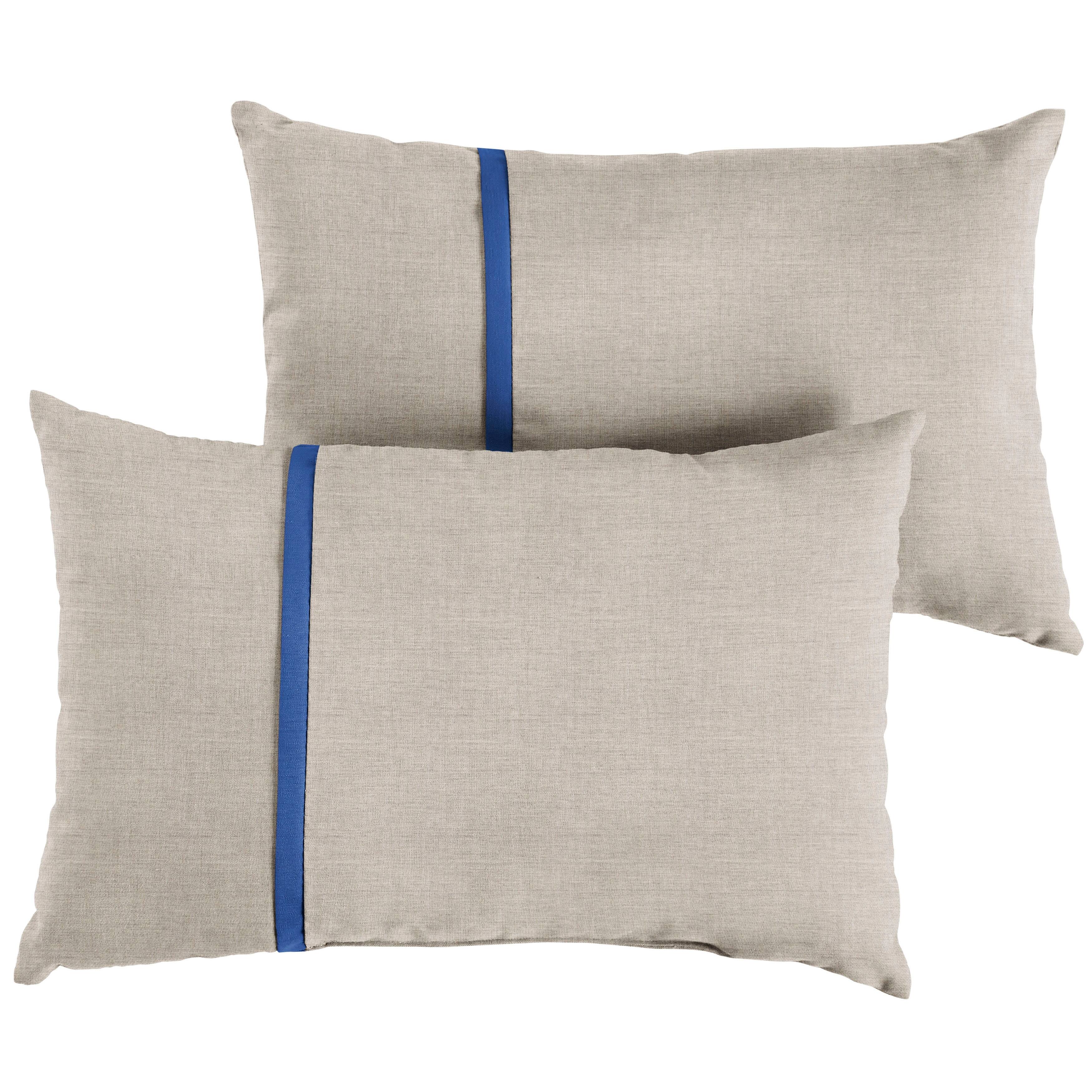 Option Sunbrella - Cast Silver/Canvas True Blue