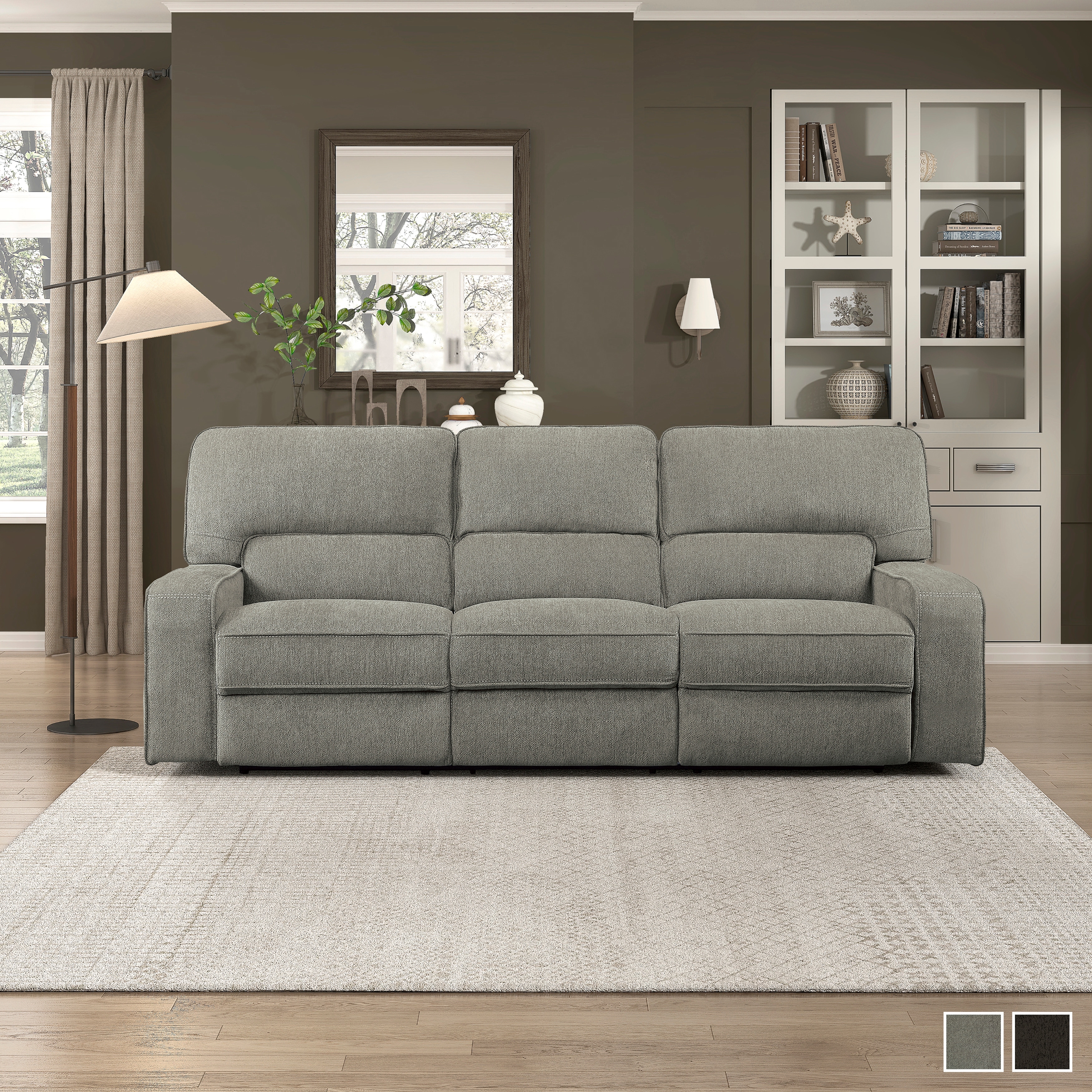 Transitional Chenille Fremont Park Sofas Bed Bath Beyond