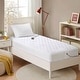 preview thumbnail 1 of 29, Beautyrest Cotton Deep Pocket Heated Mattress Pad-20 Heat Settings - White Full