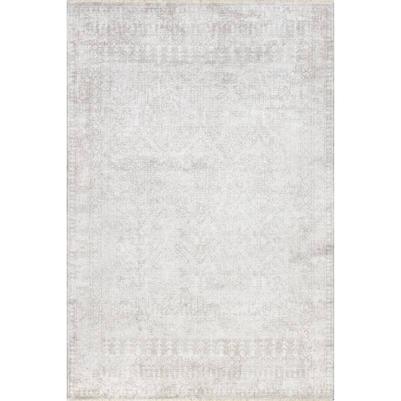 Nuloom Khaleesi SpinClean Medallion Machine Washable Area Rug