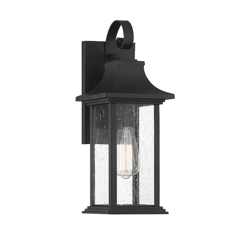 Savoy House Hancock 17" Tall Wall Sconce - Matte Black