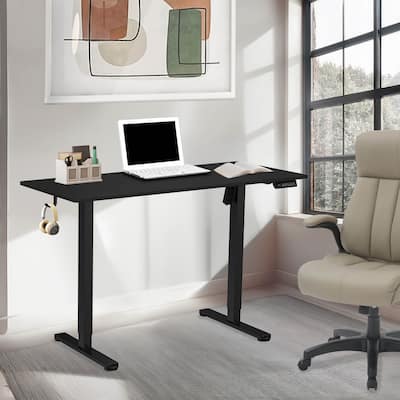 Smart Electric Adjustable Height Standing Desk Modern Lift Design