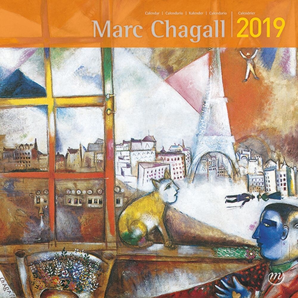 Shop 2019 Chagall 2019 Wall Calendar Fine Art By Rmn Overstock