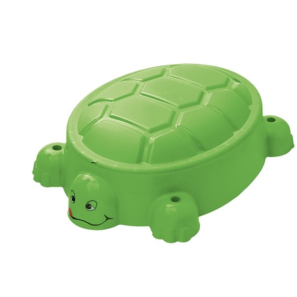 turtle sandpit with lid