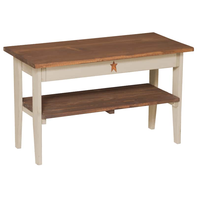 Farmhouse Coffee Table - Country Tan