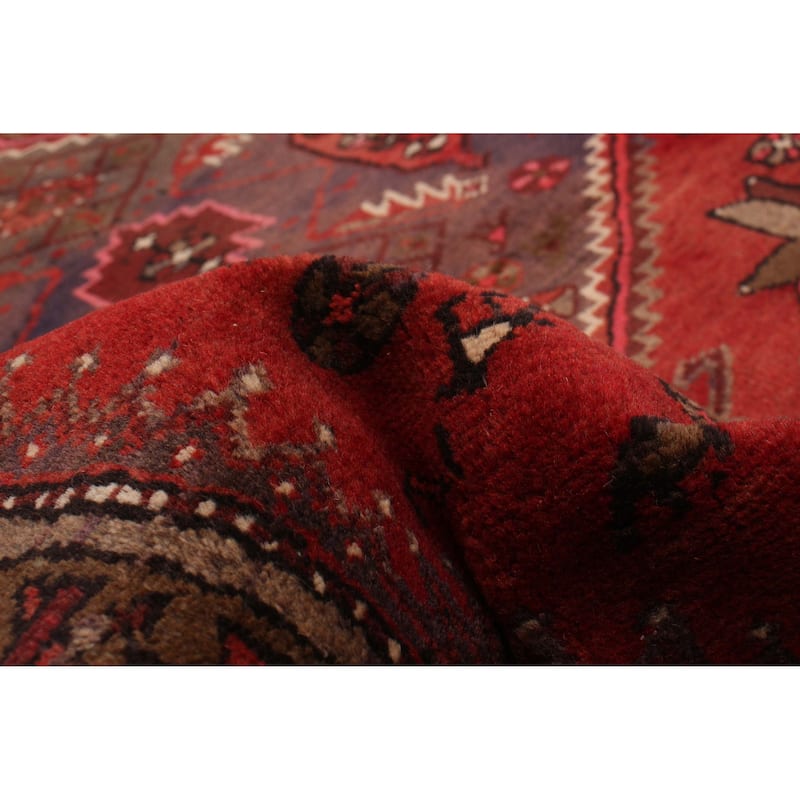 ECARPETGALLERY Hand-knotted Konya Anatolian Red Wool Rug - 3'6 x 9'7