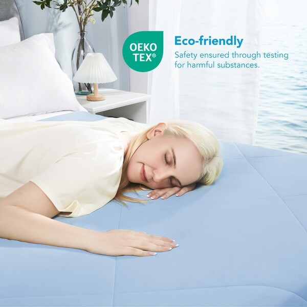 Cooling Comforter, Cold Blanket for Night Sweats 1 Piece - Bed