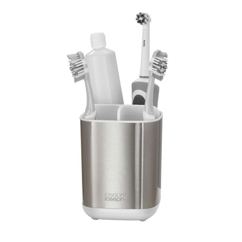 Joseph Joseph EasyStore Stainless Steel Toothbrush Holder - Small