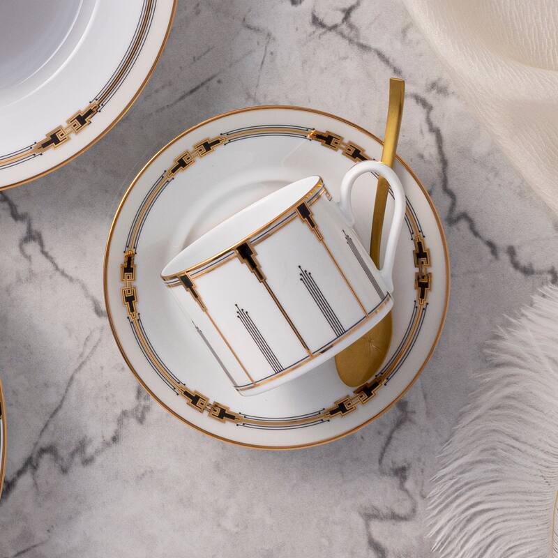 Empire Gold Set Of 4 Cups, 8 oz.