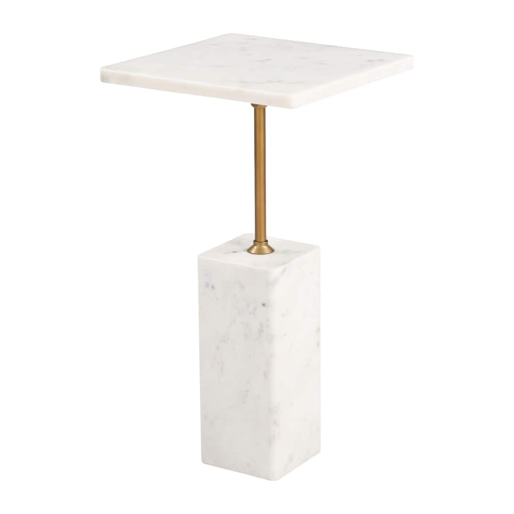 Naht Side Table White