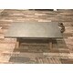 Aberdeen Industrial Zinc Top Weathered Oak Trestle Coffee Table by iNSPIRE Q Artisan