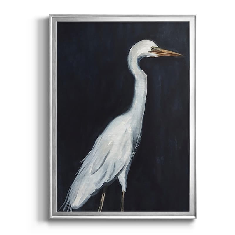 Calm Great Egret II Premium Framed Print - Ready to Hang