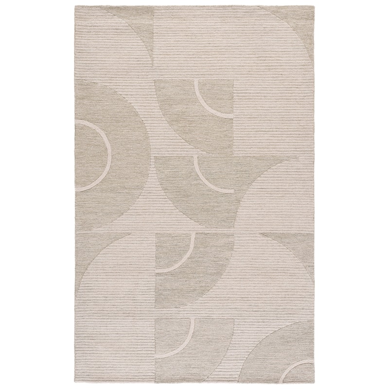 SAFAVIEH Handmade Metro Þorny Wool Rug - Sage/Ivory - 4' x 6'