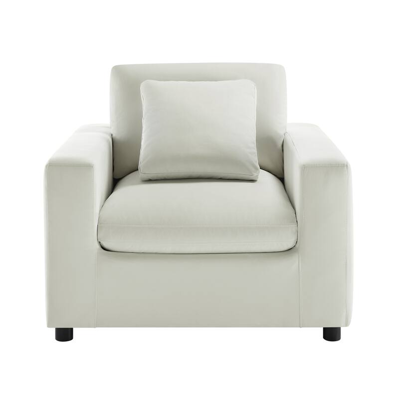 Cambrai Modern Fabric Arm Chair by Greyson Living.
