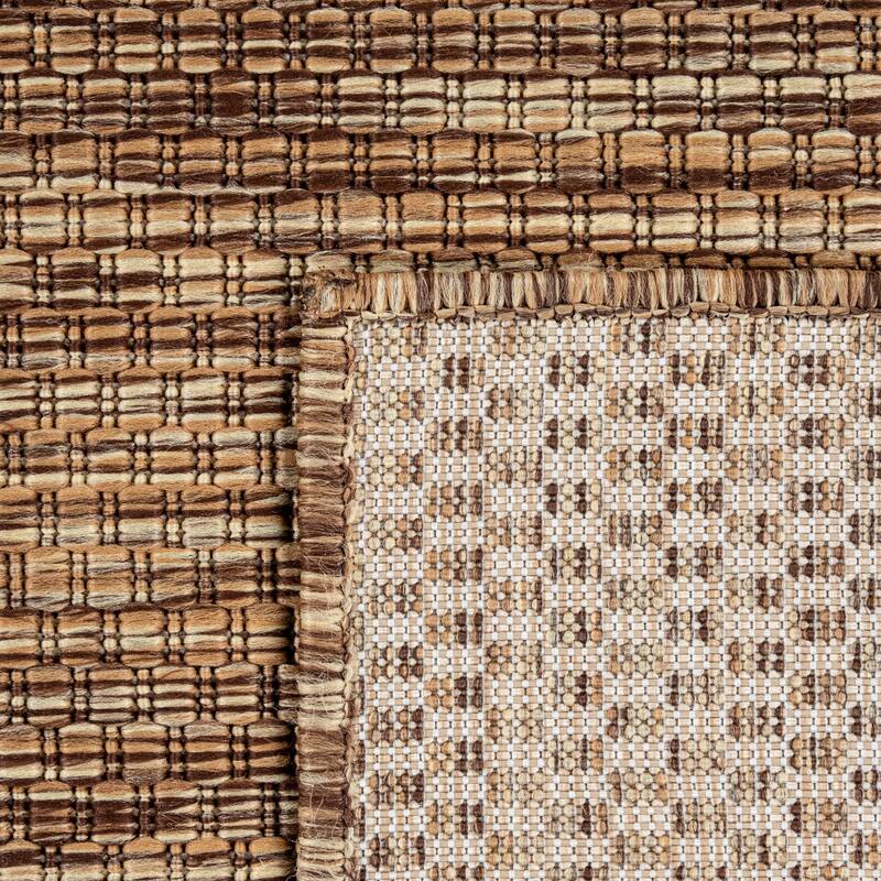Variegated Waterproof Outdoor Rug for Patio