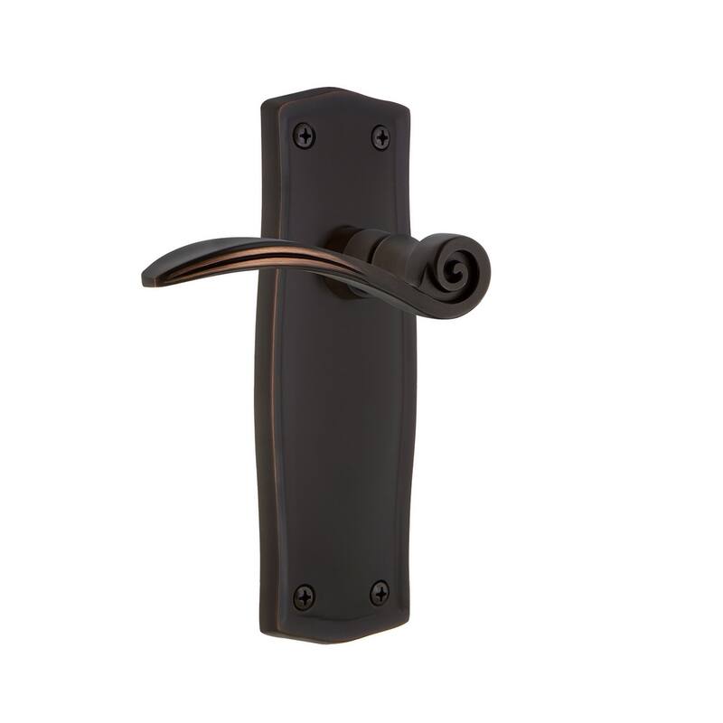 Nostalgic Warehouse Swan Passage Door Lever Set with Prairie Rose for